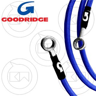 Tubi freno Goodridge Honda- Blu