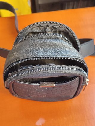 Riñonera negra pequeña - Bolso cintura