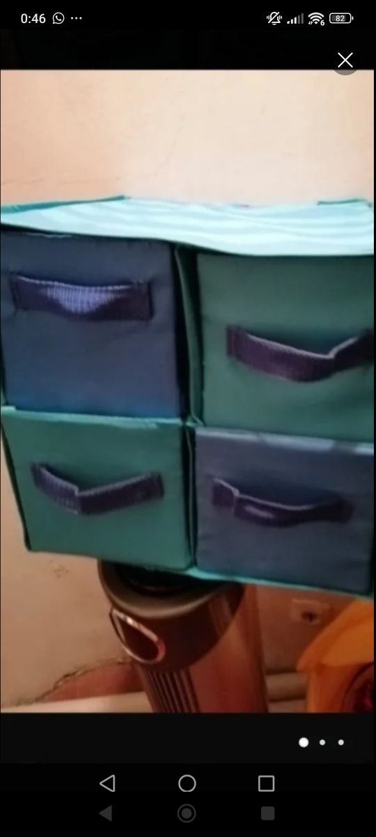 Cajonera tela 4 cajones