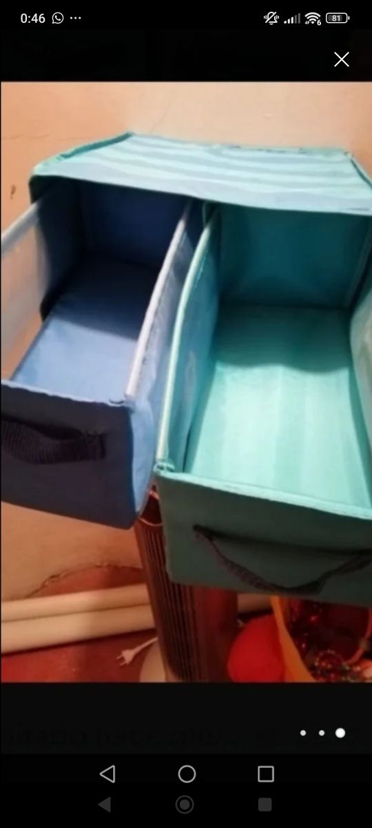 Cajonera tela 4 cajones