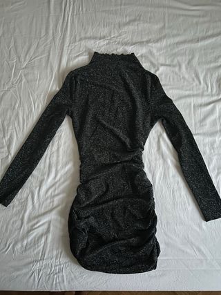 Vestido brillo negro - Talla S