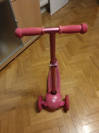 Patinete rosa niña
