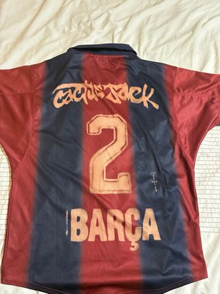 Camiseta FC Barcelona 98-99 travis scot exclusiva 