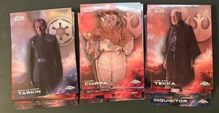 Pack 30 cartas Star Wars Topps Chrome
