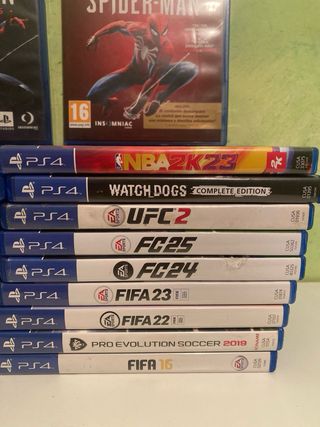 20 Juegos PS4 Variados