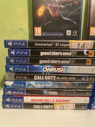 20 Juegos PS4 Variados