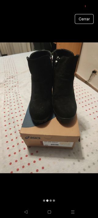 Botas negras mujer tacón