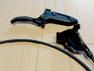 Freno Sram level silver + pinza freno Flat Mount
