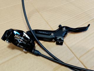 Freno Sram level silver + pinza freno Flat Mount