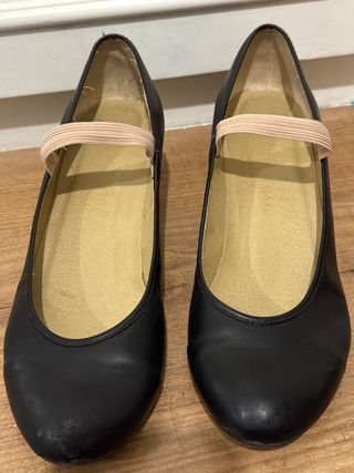 Zapatos Flamenco Yebra negros, talla 37