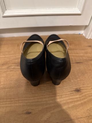 Zapatos Flamenco Yebra negros, talla 37