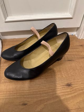 Zapatos Flamenco Yebra negros, talla 37