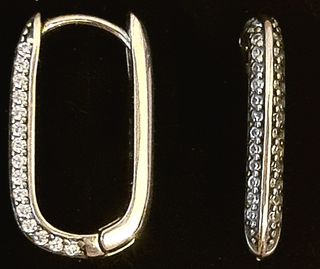 Pendientes Plata 925 Zirconitas