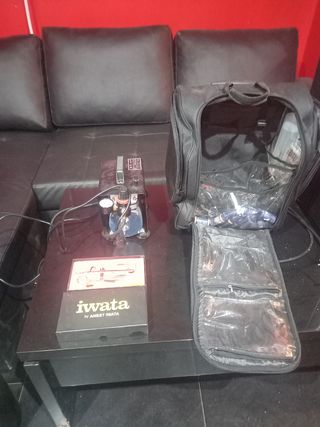 Aerografo Iwata + compresor