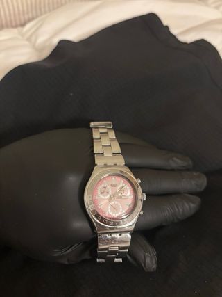 2 Casio + Swatch rosa: relojes vintage mujer 
