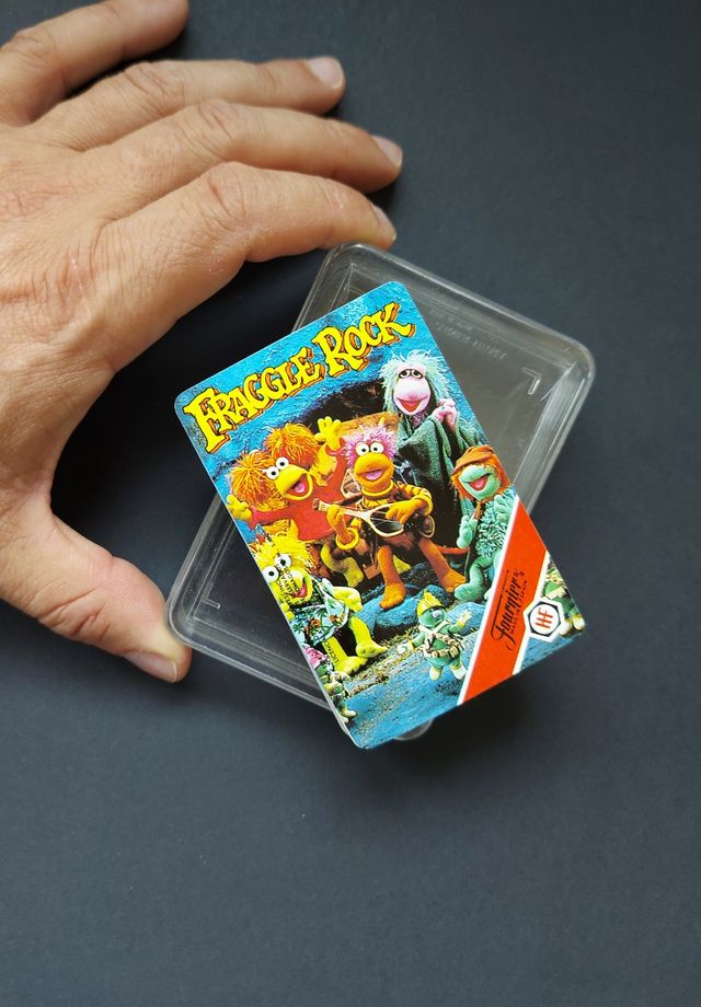 Cartas SIN JUGAR Fraggle Rock. Juego infantil mesa