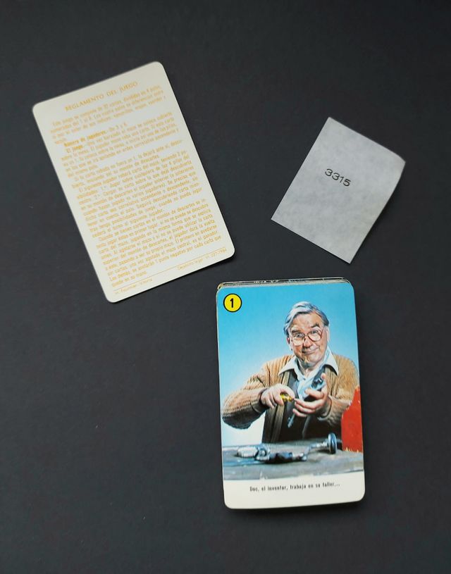 Cartas SIN JUGAR Fraggle Rock. Juego infantil mesa