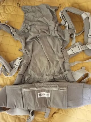 Mochila portabebés Quokkababy usada