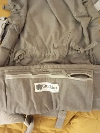 Mochila portabebés Quokkababy usada