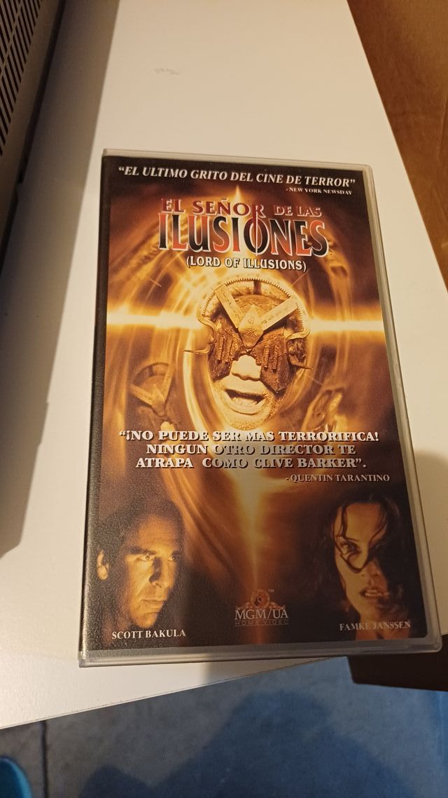 VHS El Señor de las Ilusiones - OFERTA 4x3