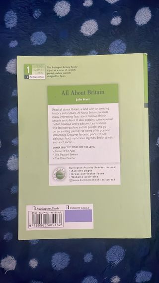 ALL ABOUT BRITAIN, 1 ESO, ACTIVITY READER