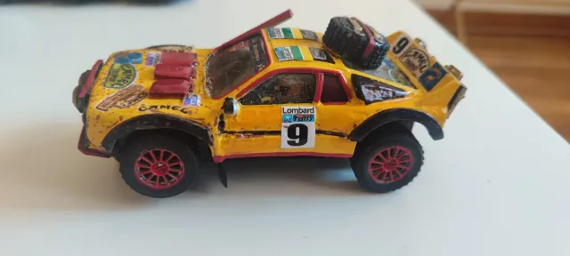 Coche  raid slot rallye Ninco escala 1:32