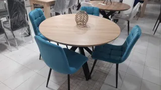 MESA REDONDA + 4 SILLAS