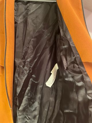 Abrigo Zara marrón mujer talla S
