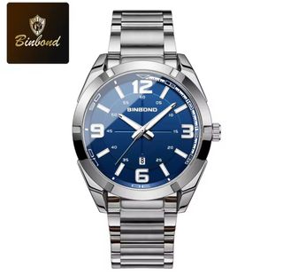 Reloj BINBOND Hombre Azul Plata
