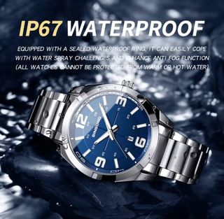 Reloj BINBOND Hombre Azul Plata