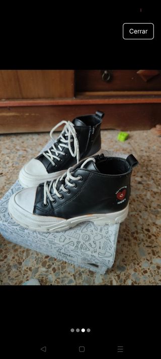 Zapatillas negras plataforma