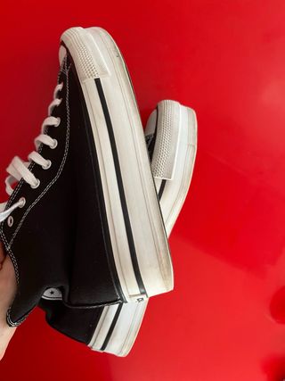 Zapatillas Victoria plataforma negras - Talla 41