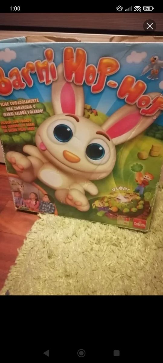 Juego Barni: Conejo y Zanahorias