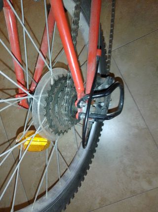 Bicicleta montaña niño 20" roja