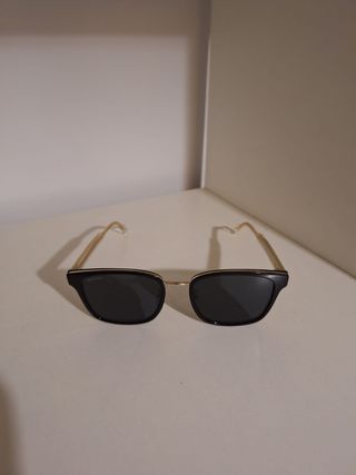Gafas Gucci - Negras y Doradas