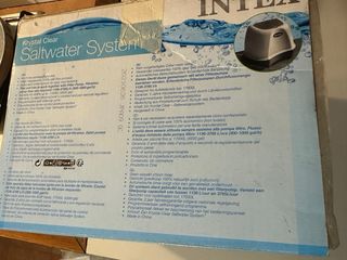 Sistema INTEX Krystal Clear Salt