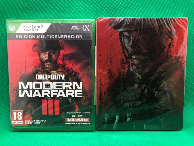 Call of Duty MW3 Xbox + Steelbook NUEVO