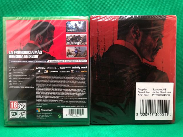 Call of Duty MW3 Xbox + Steelbook NUEVO