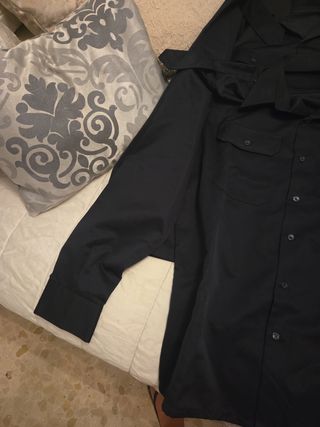 Camisas azul turqui armada española 