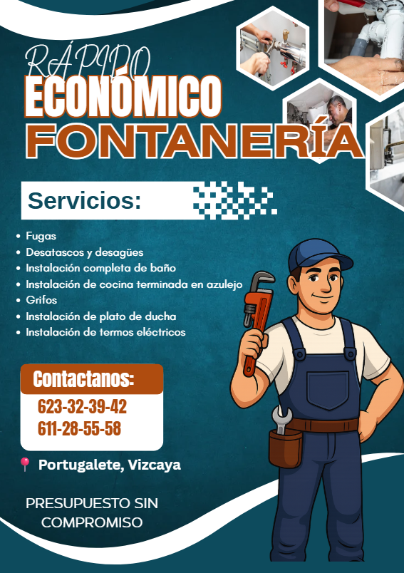 Fontanería rápida y económica