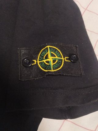 Camiseta Stone Island negra