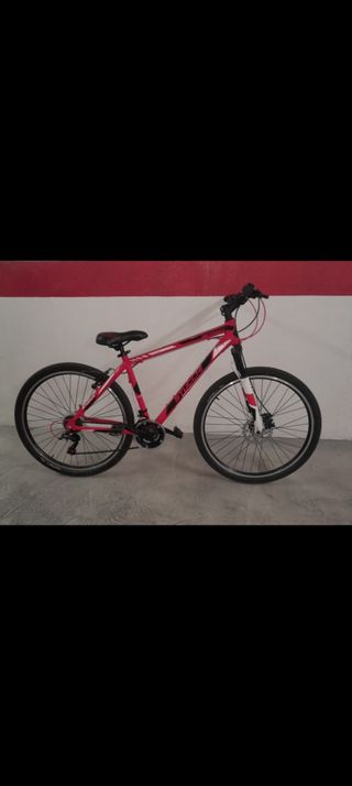 Bicicleta Stucchi montaña roja