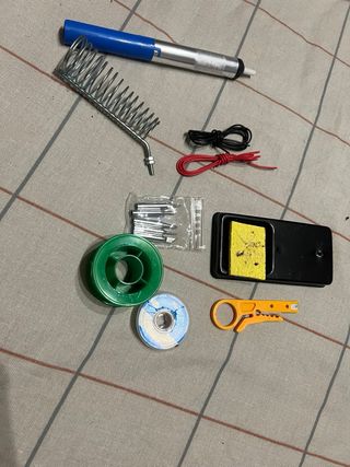 Soldador 60W + accesorios