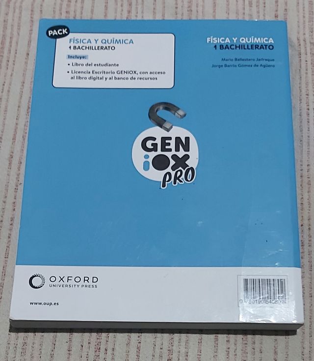 Física y Química 1 Bachillerato