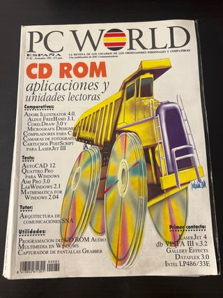 Revista PC World España nº52 (1992) informática 
