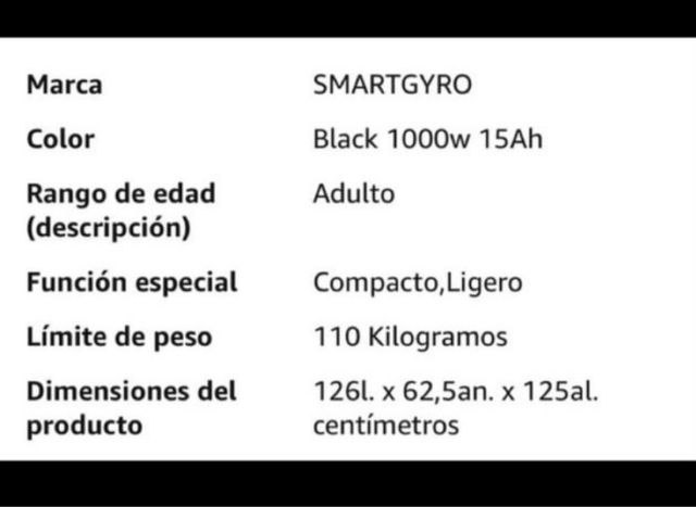 Patinete smartgyro K2 Pro