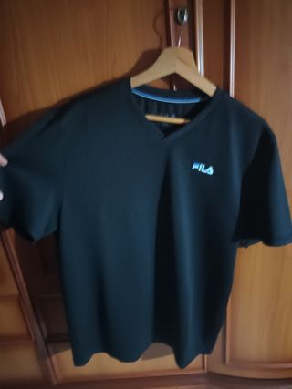 Camiseta Fila negra - Talla M
