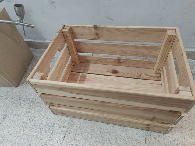 Cajón madera rústico