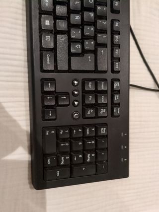 Teclado HP PR1101U USB Negro