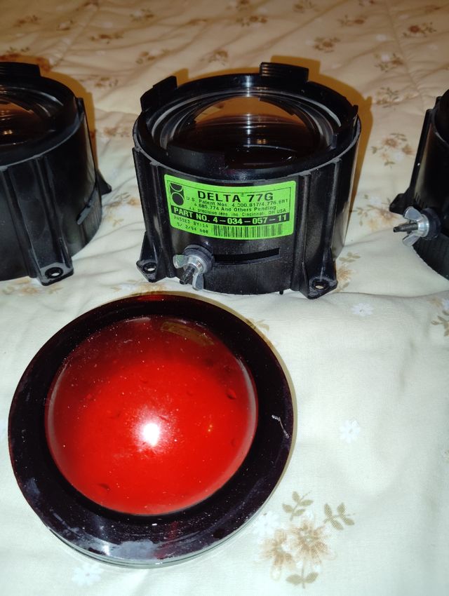 Lentes proyección DELTA TV 770-778 -y  3uds.